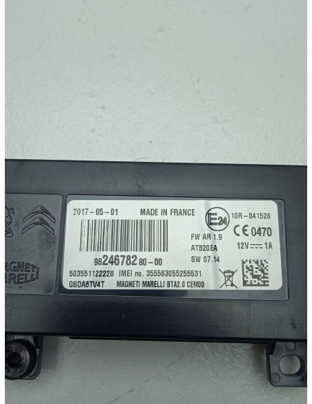 Recambio de modulo electronico para citroën c4 picasso attraction referencia OEM IAM 9824678280  