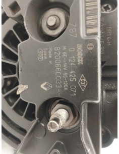 Recambio de alternador para renault clio iii expression referencia OEM IAM 0124425071   2