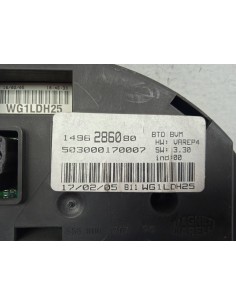 Recambio de pantalla multifuncion para lancia phedra (180) 2.2 jtd cat referencia OEM IAM 1496286080   2