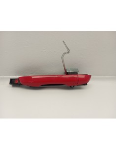 Recambio de maneta exterior trasera izquierda para honda civic lim.5 (fk) type r referencia OEM IAM 72681TEAT71ZL COLOR ROJO CAJ