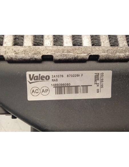 Recambio de intercooler para lancia phedra (180) 2.2 jtd cat referencia OEM IAM 1489396080  