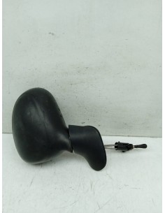 Recambio de retrovisor izquierdo para daewoo matiz 0.8 cat referencia OEM IAM 96323344 MANUAL COLOR NEGRO 2