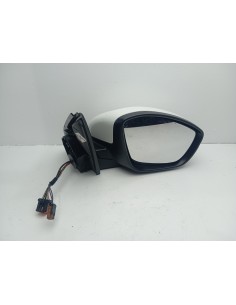 Recambio de retrovisor derecho para peugeot 308 active referencia OEM IAM 98088639XT COLOR BLANCO 6 Y 2 PINES