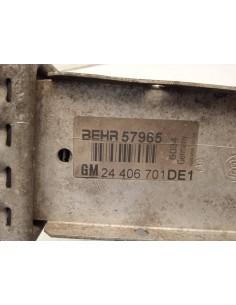 Recambio de intercooler para opel zafira a 2.0 dti referencia OEM IAM 24406701   2