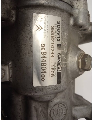 Recambio de compresor aire acondicionado para citroën c2 1.1 referencia OEM IAM 9684480480  