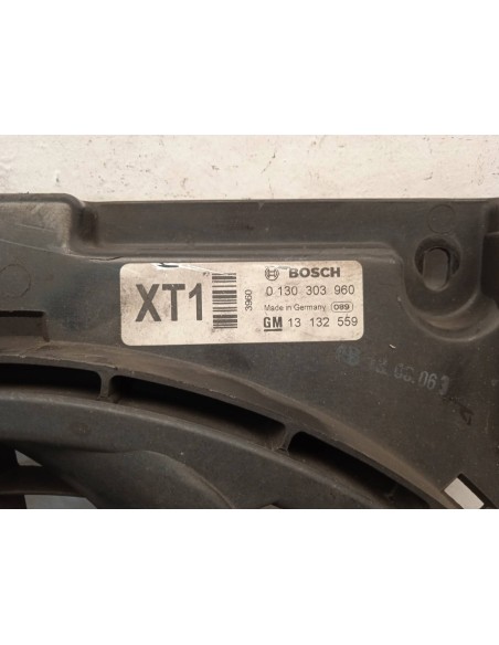 Recambio de electroventilador para opel astra h ber. 1.7 16v cdti referencia OEM IAM 13132559  