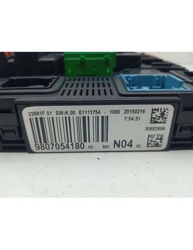 Recambio de modulo electronico para peugeot 308 active referencia OEM IAM 9807054180 MODULO BSI 