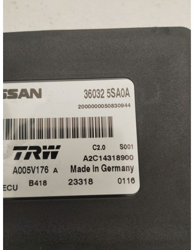 Recambio de modulo electronico para nissan leaf n-connecta referencia OEM IAM 360325SA0A  