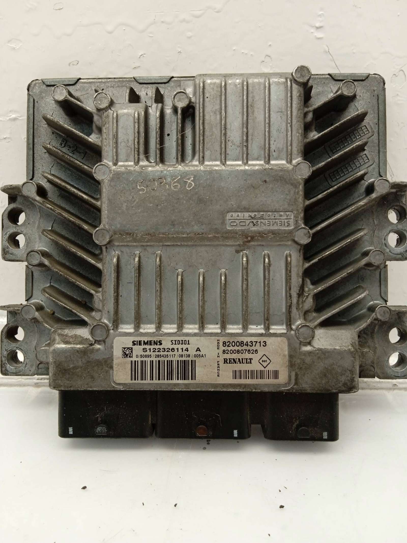 CENTRALITA MOTOR UCE RENAULT MEGANE II BERLINA 3P S122326114A / 8200807626 S122326114A8200807626