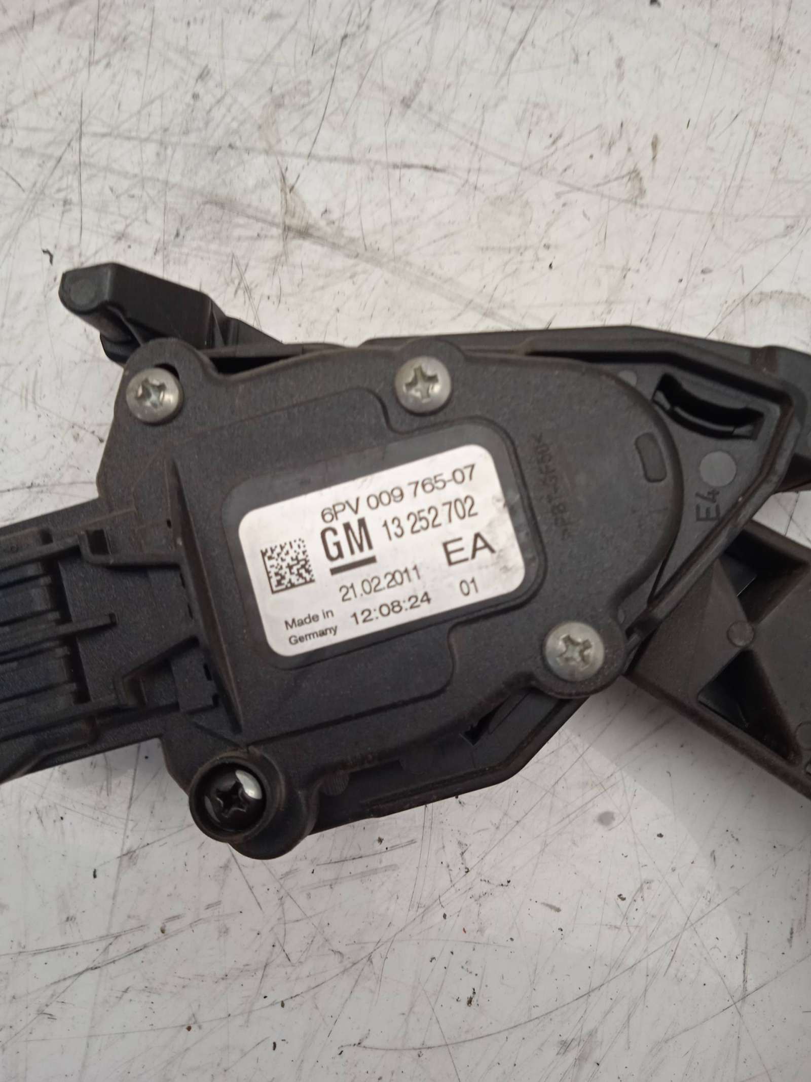 POTENCIOMETRO PEDAL OPEL ASTRA J LIM. 13252702 13252702 - Vista 3