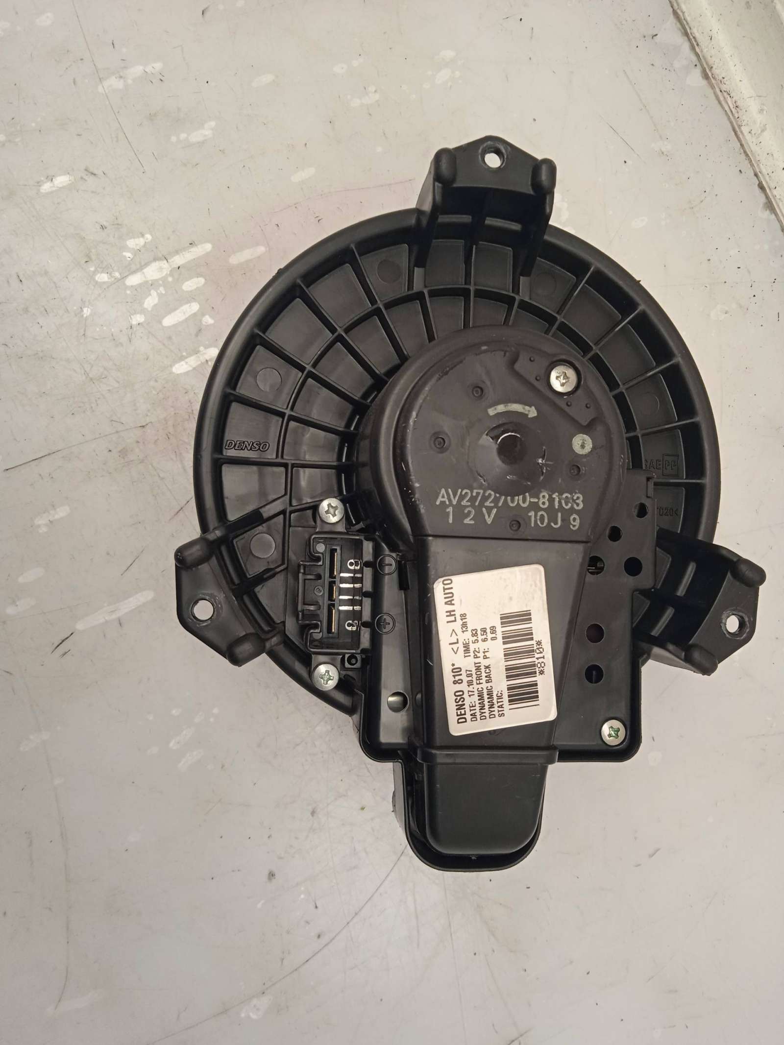 MOTOR CALEFACCION TOYOTA AURIS AV2727008103 AV2727008103 - Vista 2